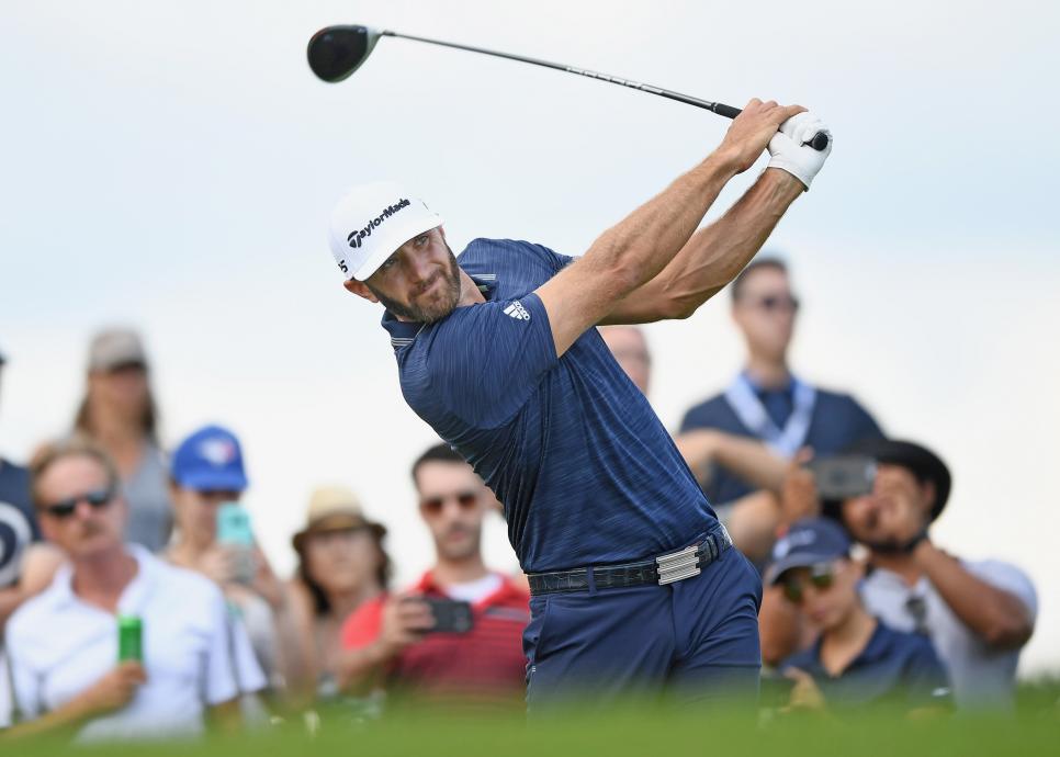 The clubs Dustin Johnson used to win the RBC Canadian Open Golf